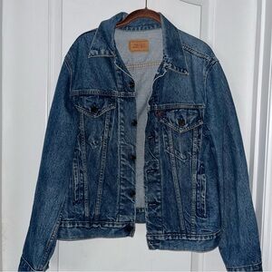 Levi's Blue Jean Jacket with Classic Trucker Style